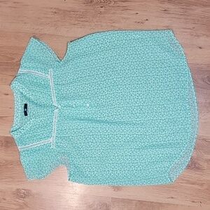 3/$15 GAP Sheer Geometric Blouse